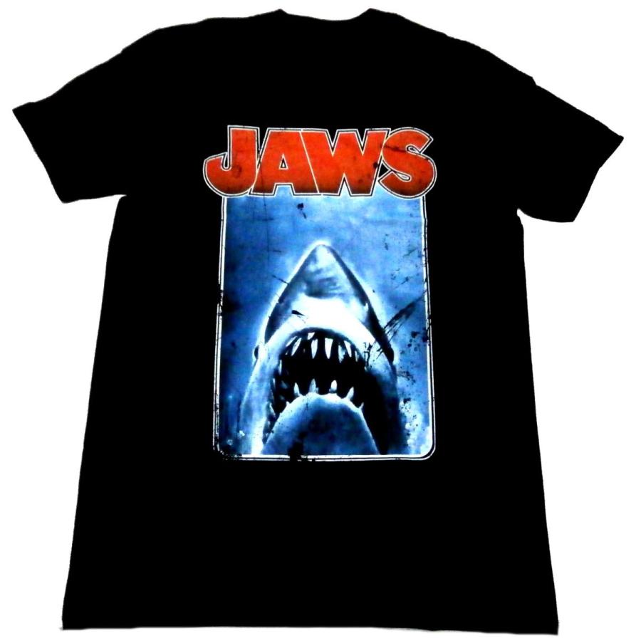 【JAWS】ジョーズ「POSTER BLACK」Tシャツ｜no-remorse