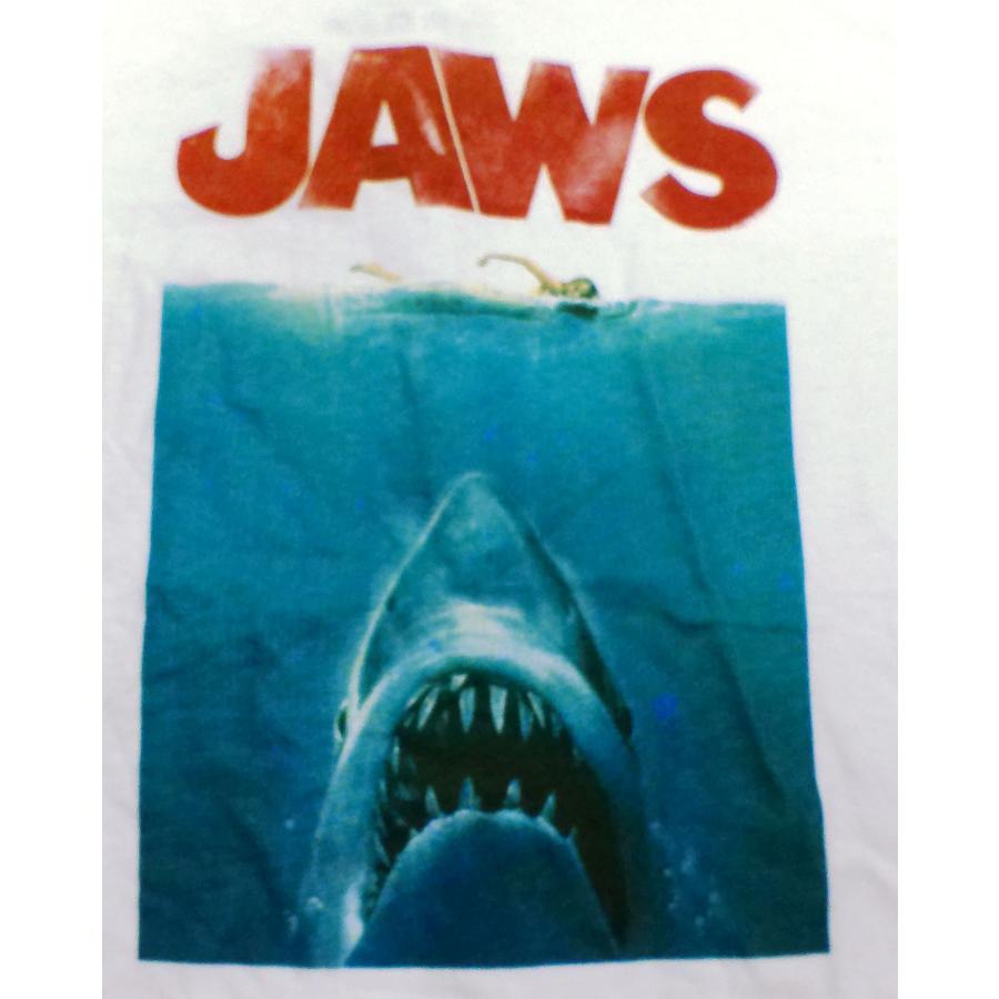 【JAWS】ジョーズ「POSTER WHITE」Tシャツ｜no-remorse｜02