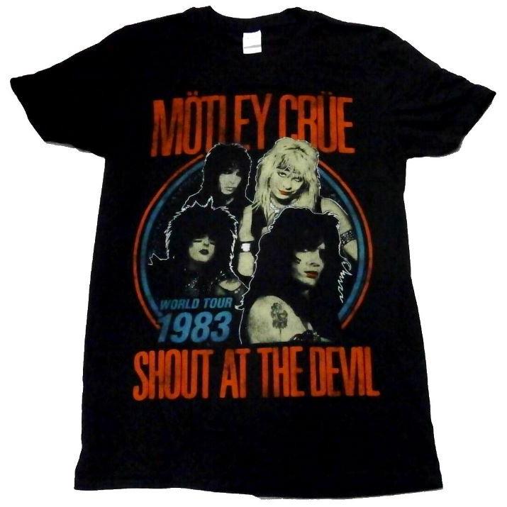 MOTLEY CRUE「SHOUT AT THE DEVIL TOUR」Tシャツ : NO-REMORSE - 通販