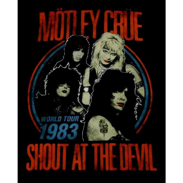 MOTLEY CRUE「SHOUT AT THE DEVIL TOUR」Tシャツ : NO-REMORSE - 通販