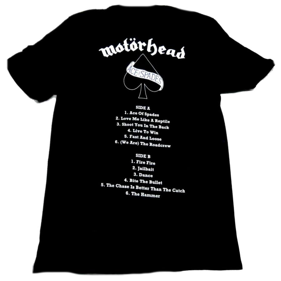MOTORHEAD】モーターヘッド「ACE OF SPADES ALBUM」Tシャツ : NO