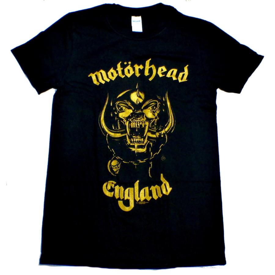 MOTORHEAD】モーターヘッド「ENGLAND GOLD」Tシャツ : NO-REMORSE 
