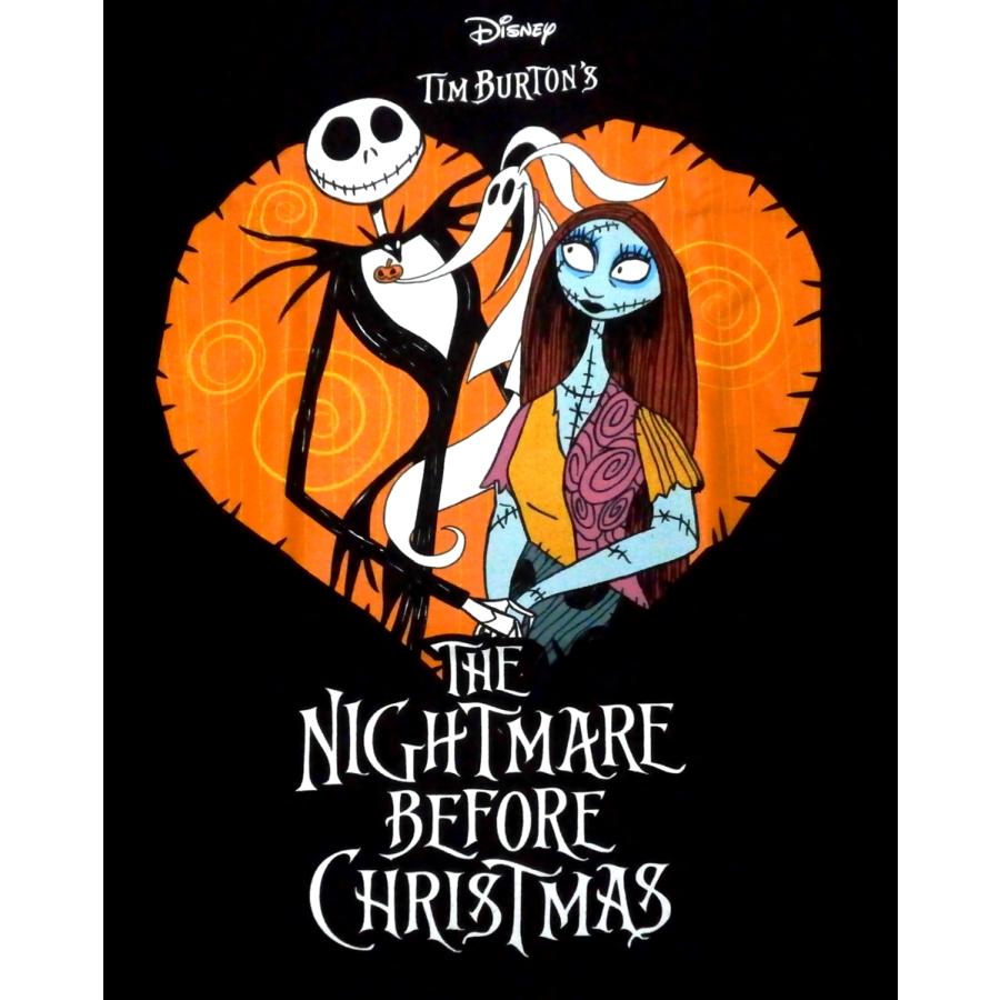 【THE NIGHTMARE BEFORE CHRISTMAS】ナイトメアビフォアクリスマス「HEART」Tシャツ｜no-remorse｜02