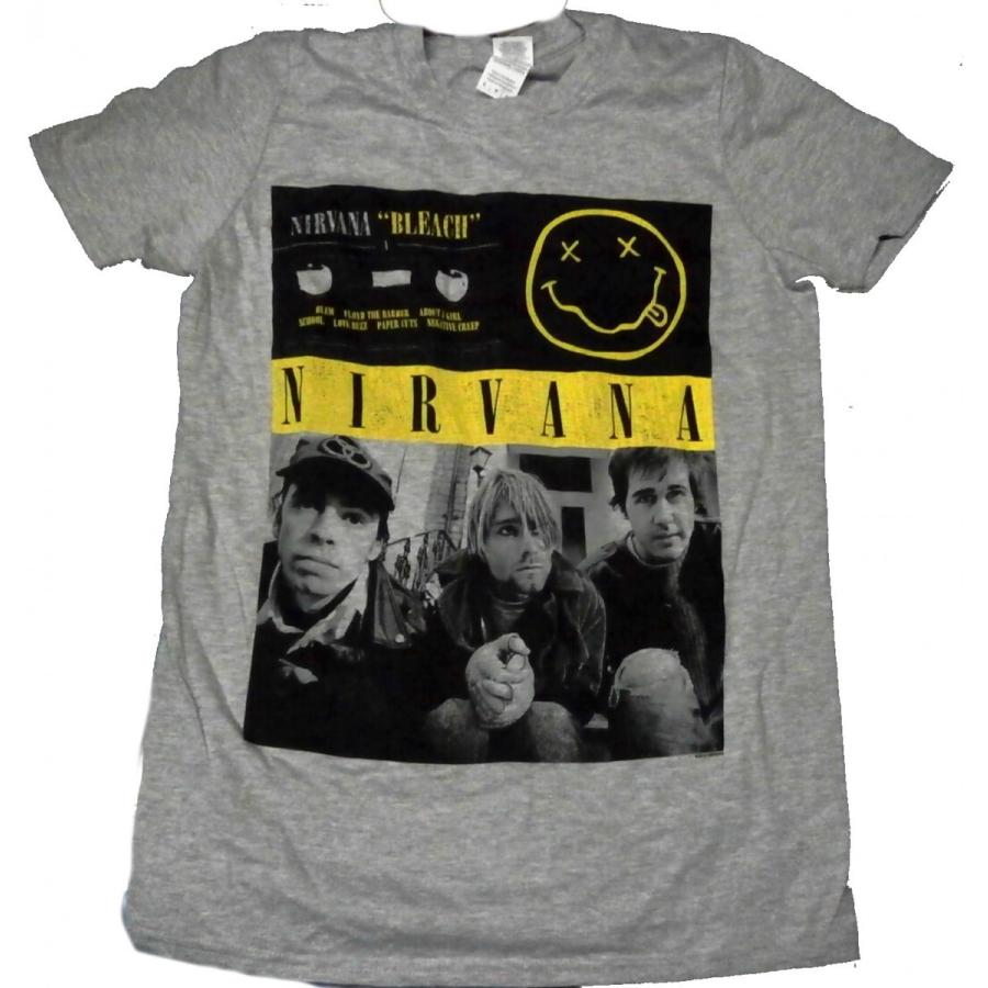 NIRVANA「BLEACH PHOTO」Tシャツ : NO-REMORSE - 通販 - Yahoo