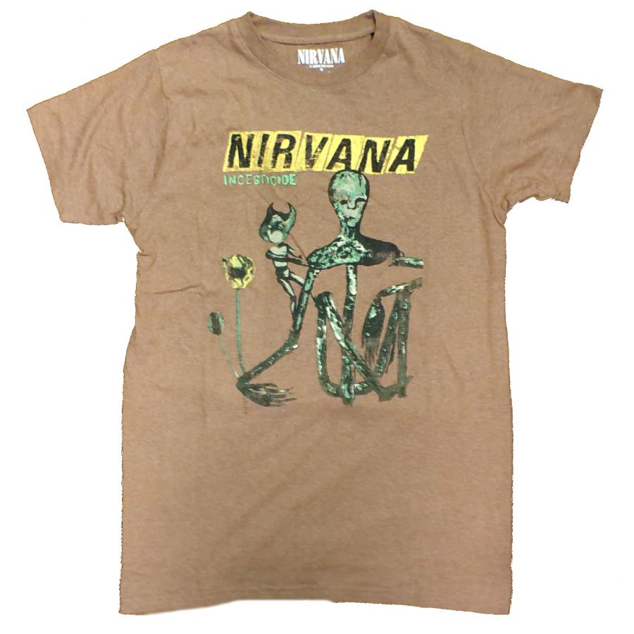 NIRVANA】ニルヴァーナ「INCESTICIDE BROWN」Tシャツ : NO-REMORSE