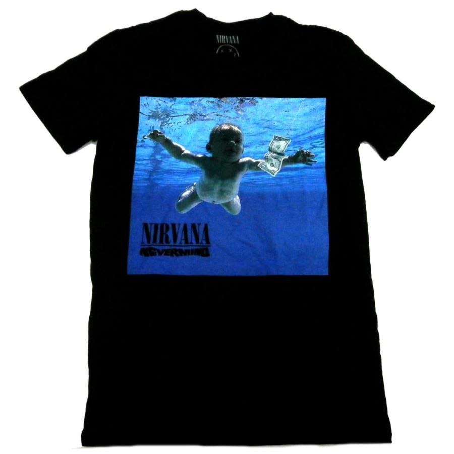 NIRVANA】ニルヴァーナ「NEVERMIND BLACK」Tシャツ : NO-REMORSE NIRVANA】ニルヴァーナ「NEVERMIND BLACK」Tシャツ : NO-REMORSE