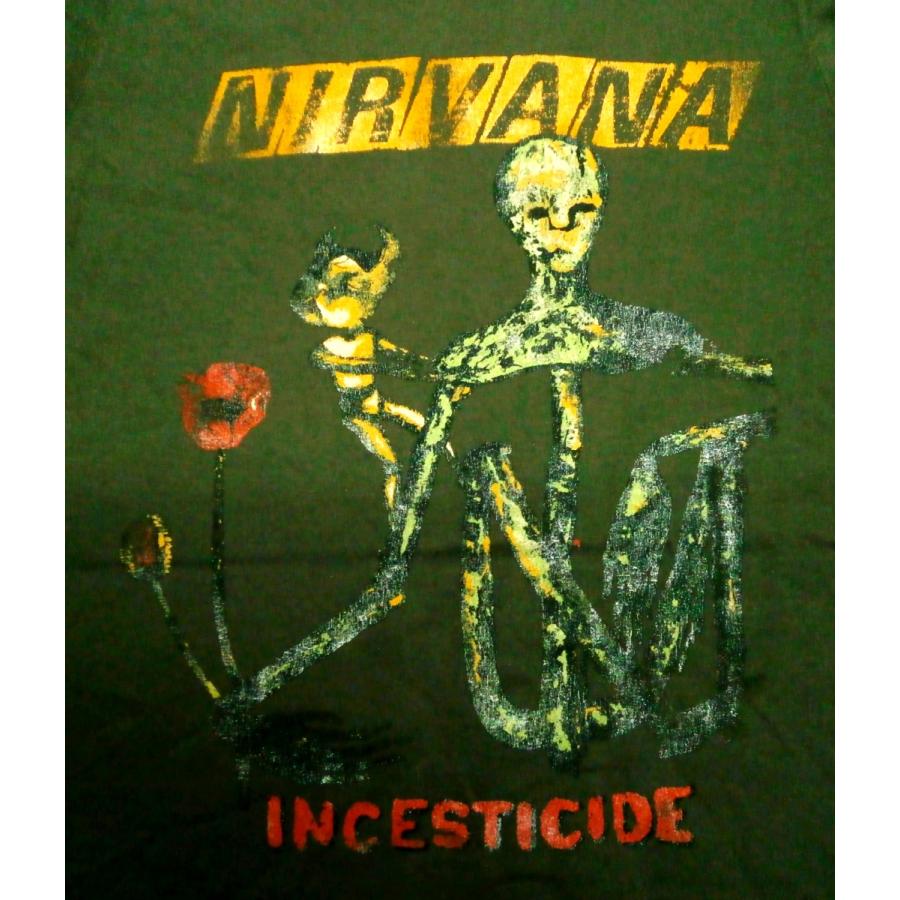 NIRVANA】ニルヴァーナ「REFORMANT INCESTICIDE」Tシャツ : NO NIRVANA】ニルヴァーナ「REFORMANT INCESTICIDE」Tシャツ : NO