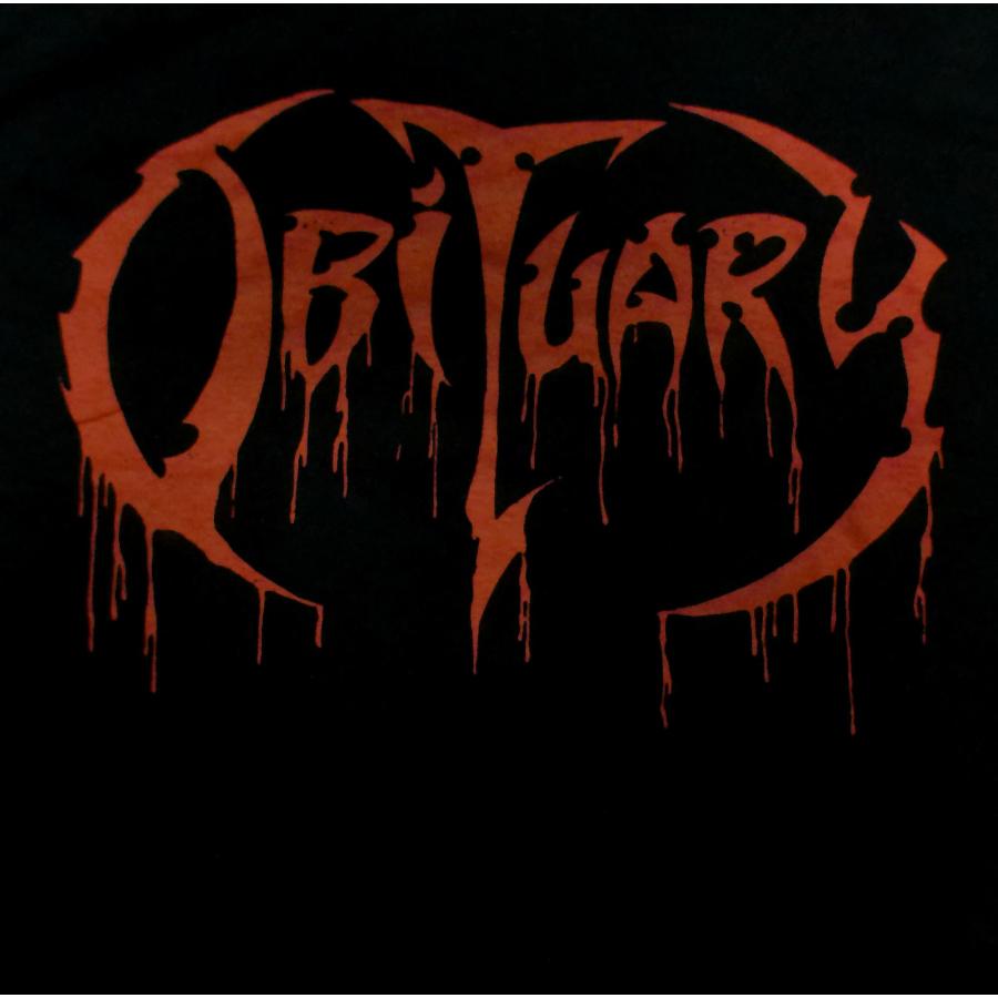 OBITUARY】オビチュアリー「CAUSE OF DEATH LOGO」Tシャツ : NO 