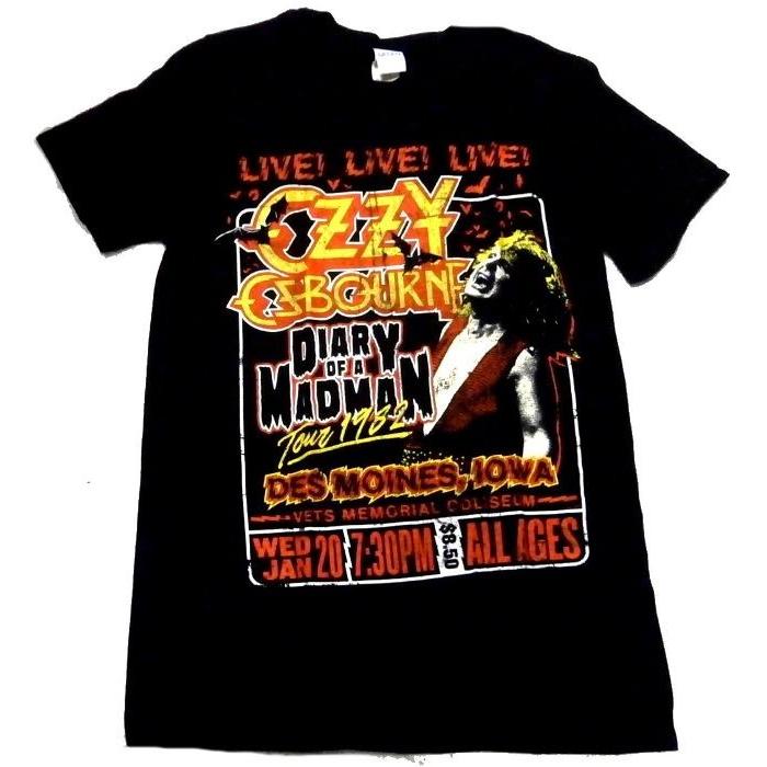 OZZY OSBOURNE「DIARY OF A MADMAN TOUR」Tシャツ｜no-remorse