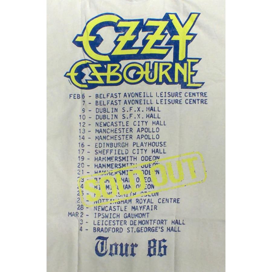 OZZY OSBOURNE】オジーオズボーン「THE ULTIMATE SIN TOUR '86