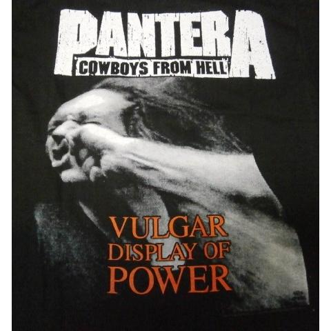 PANTERA「Vulgar Display of Power」Tシャツ : NO-REMORSE - 通販