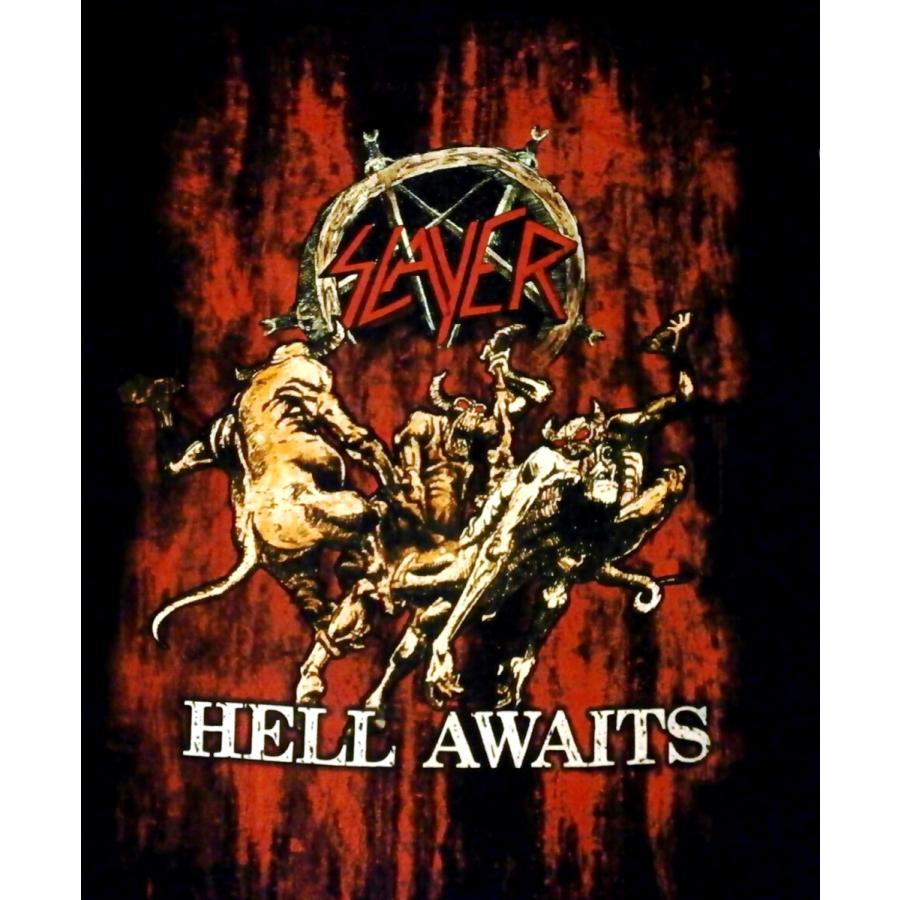 SLAYER「HELL AWAITS」Tシャツ : NO-REMORSE - 通販 - Yahoo!ショッピング