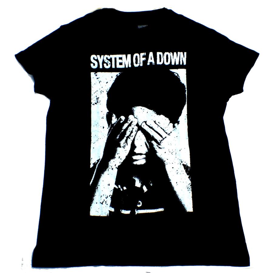 SYSTEM OF A DOWN】システムオブアダウン「SEE NO EVIL」Tシャツ SYSTEM OF A DOWN】システムオブアダウン「SEE NO EVIL」Tシャツ