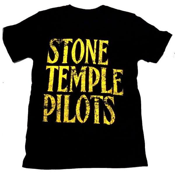 【STONE TEMPLE PILOTS】ストーンテンプルパイロッツ「YELLOW LOGO」Tシャツ :stp-yl001:NO