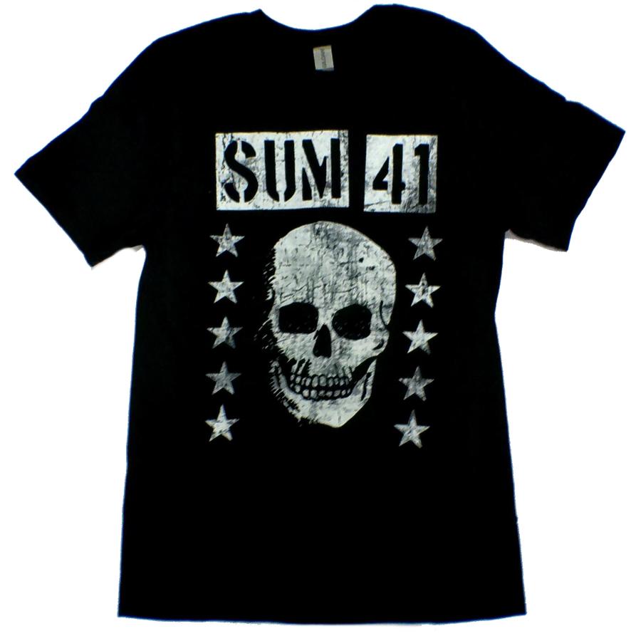 SUM 41 スカルプリント Tシャツ Lサイズ SUM 41】サム フォーティー