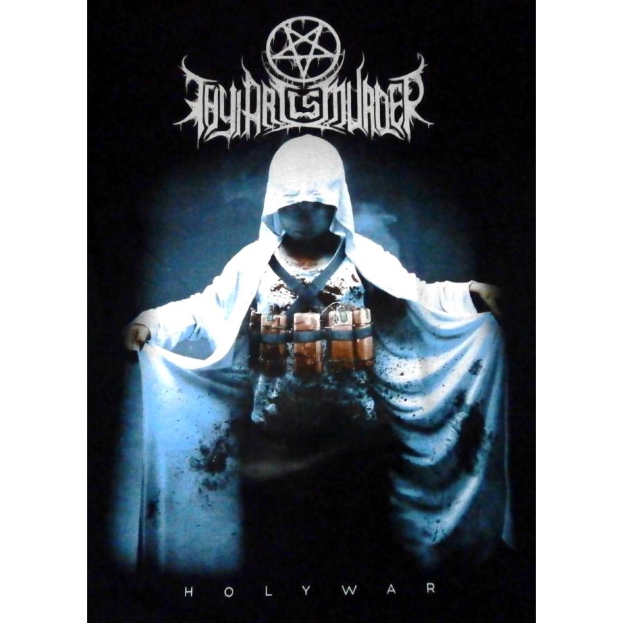 THY ART IS MURDER】ザイアートイズマーダー「HOLY WAR」Tシャツ : NO