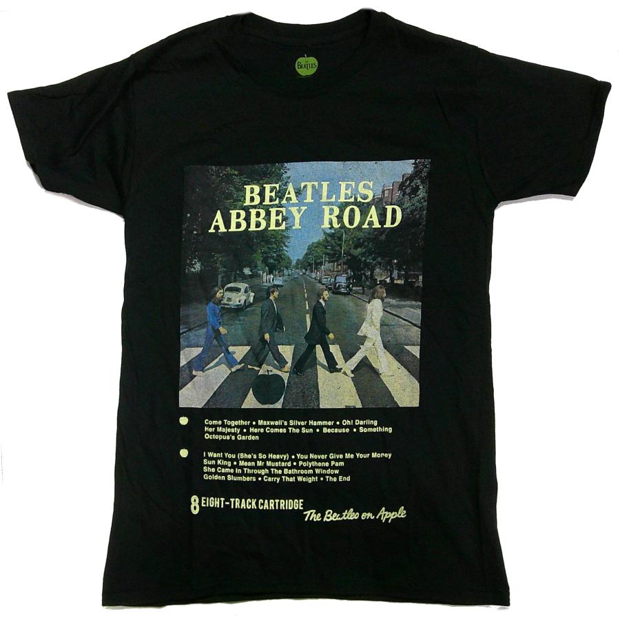 THE BEATLES】ビートルズ「ABBEY ROAD TRACKS」Tシャツ : NO-REMORSE