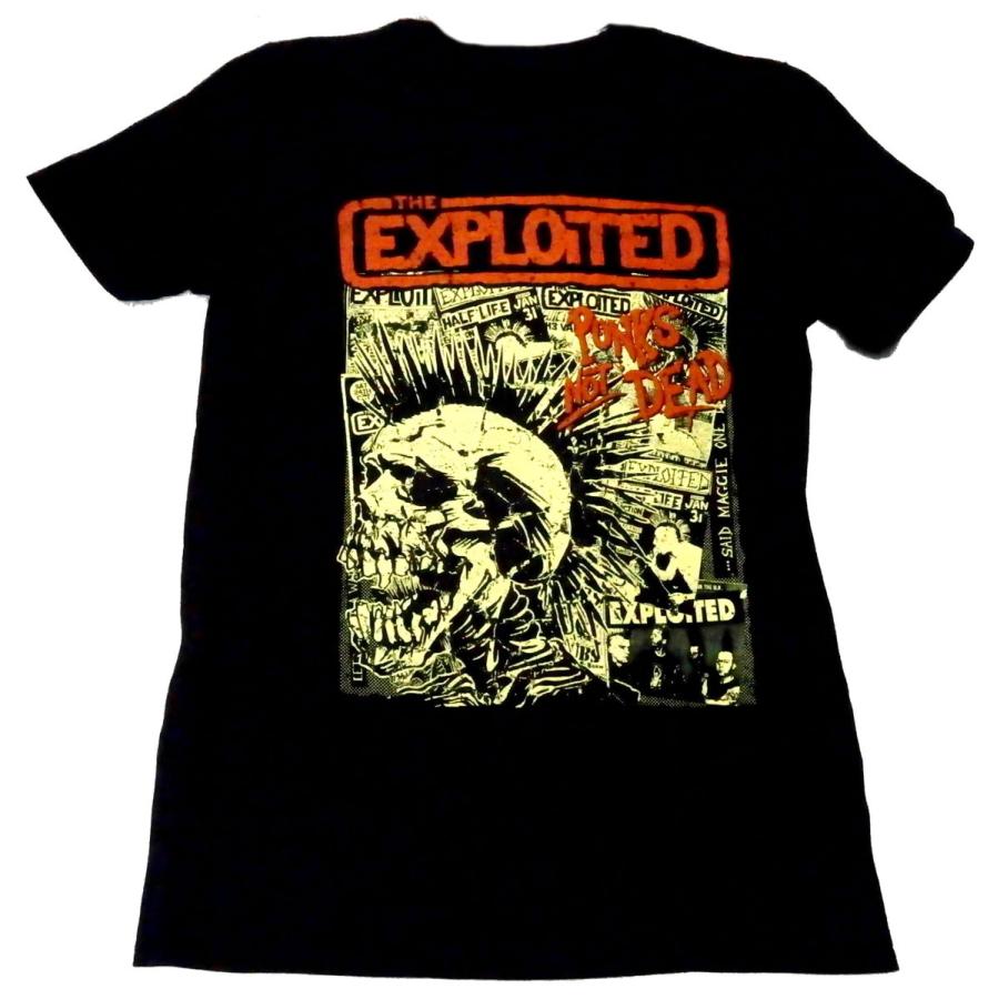 THE EXPLOITED】エクスプロイテッド「PUNKS NOT DEAD BLACK」T THE EXPLOITED】エクスプロイテッド「PUNKS NOT DEAD BLACK」T