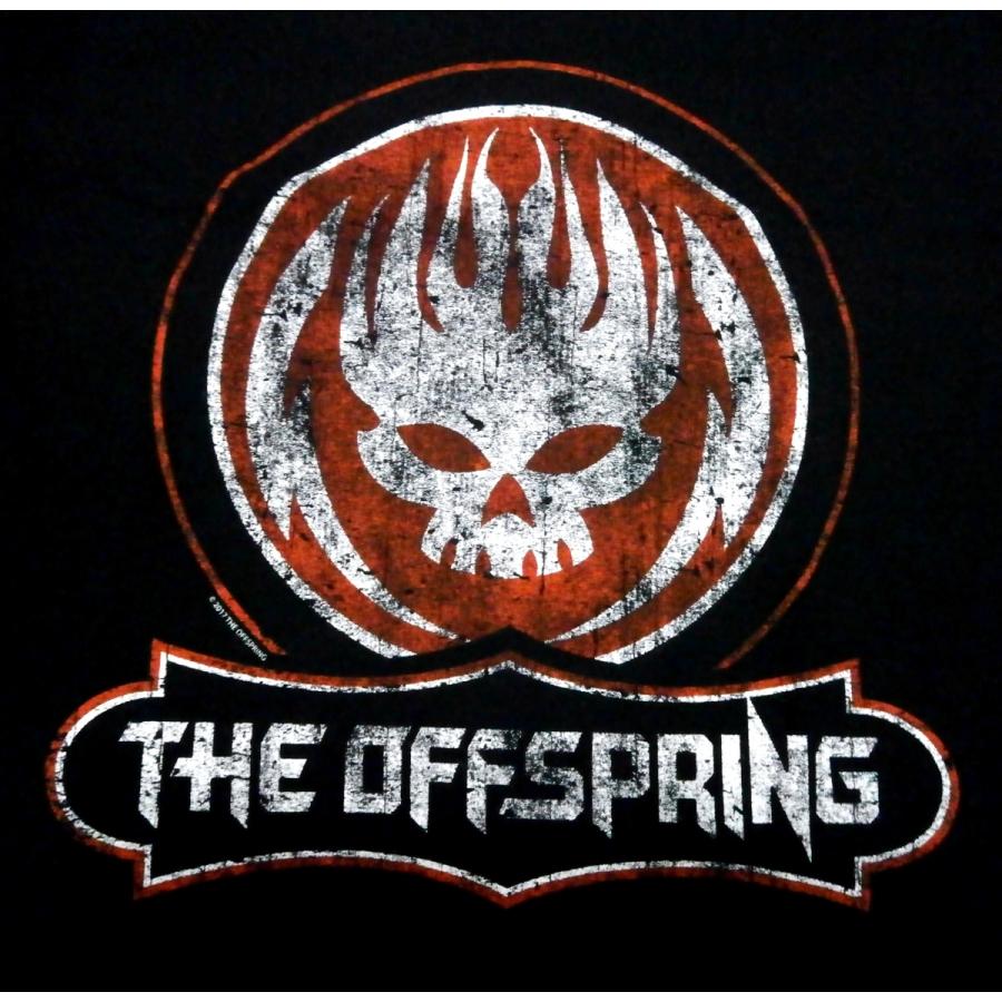 THE OFFSPRING】オフスプリング「DISTRESSED SKULL」Tシャツ