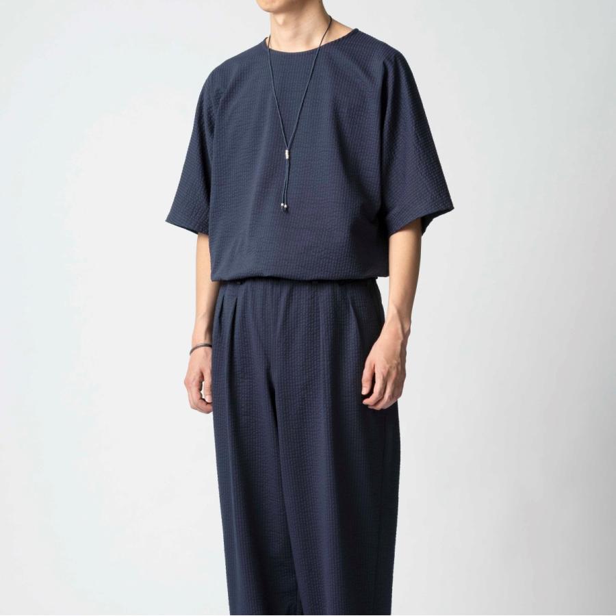 Curly 【CURLY＆Co.】RELAXIN D/S TEE ”Seersucker” 222-04061 