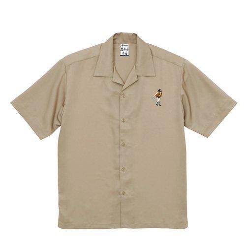 Haoming（ハオミン） 【HAOMING】Bruiser Brody silky Shirt 240-08
