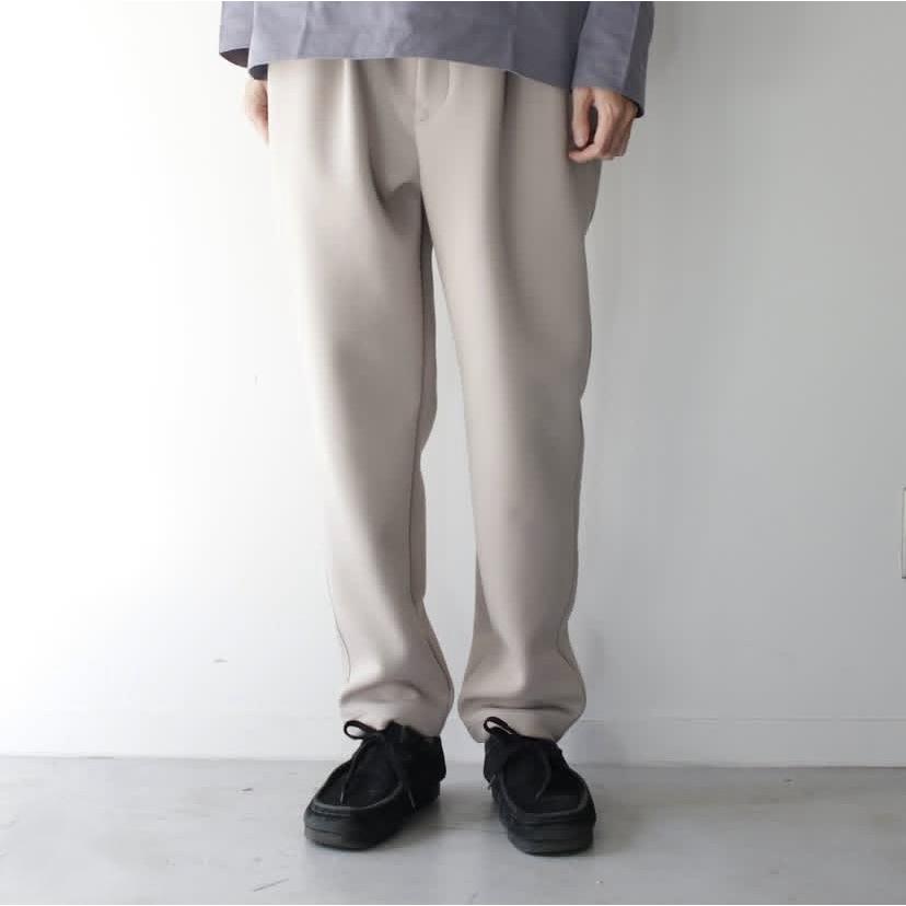 T*0様 2024AW/TWO TUCK PANTS WHITE/2タックパンツ