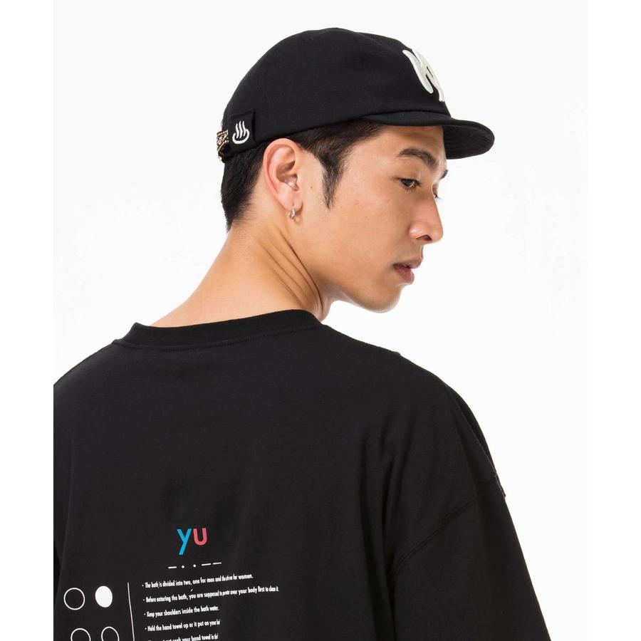 Go Slow Caravan キャンバス刺繍ショートブリムキャップ ゴースローキャラバン 帽子 刺繍 ゆ 温泉 銭湯 サウナ アウトドア キャンプ Go Out Nagi No Target 通販 Yahoo ショッピング