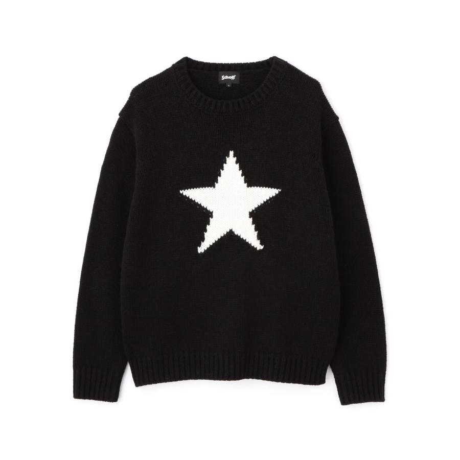 Schott N.Y.C（ショット） 【SCHOTT】CREW KNIT STAR 7824240004