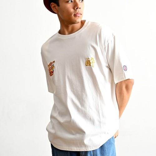 【YOIDORE】Betojan style TEE 824246 ヨイドレ ベトジャンスタイルTシャツ 酒 酔 刺繍 スカジャン｜no-target-nagi｜16