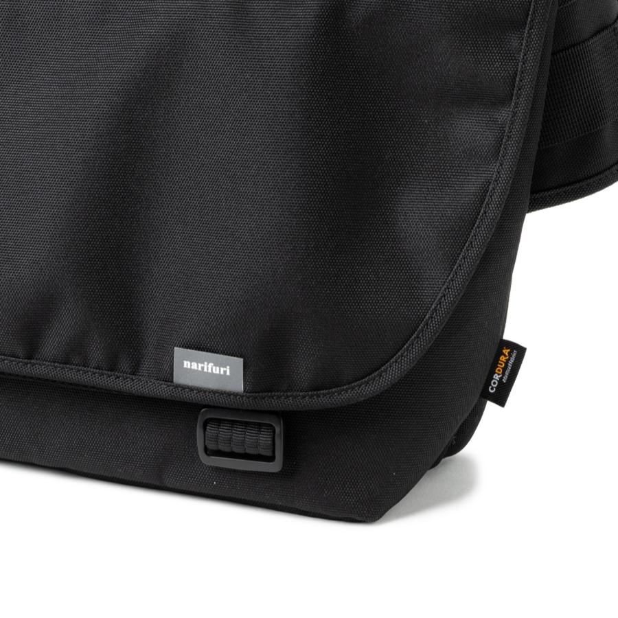 narifuri メッセンジャーバッグ ナリフリ 黒 メッセンジャーバッグ