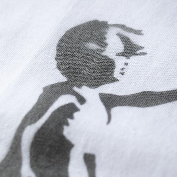 O.K. 【O.K.】STENCIL AJ1 feat. Banksy S/S TEE OK-STCL-008 オーケー 