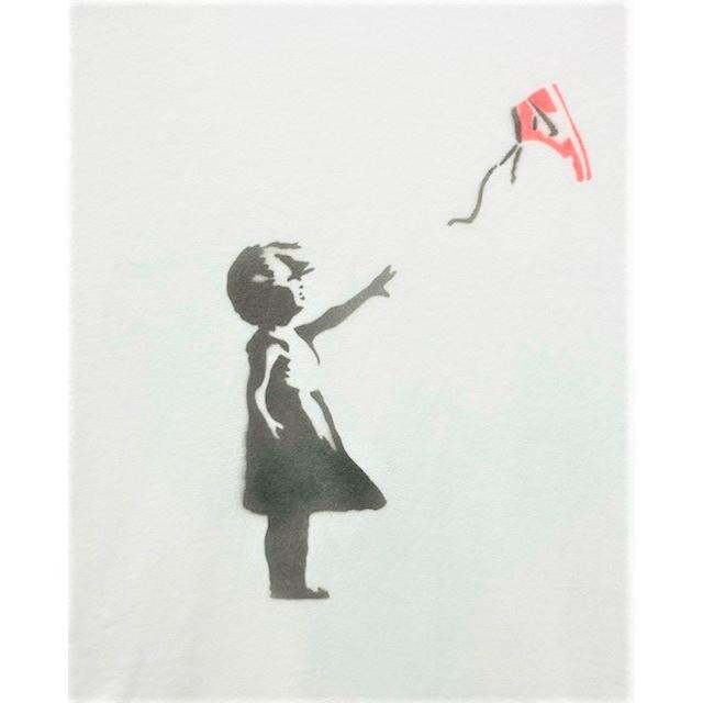 O.K. 【O.K.】STENCIL AJ1 feat. Banksy S/S TEE OK-STCL-008 オーケー