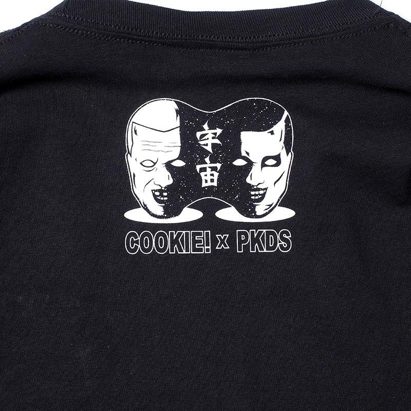 PUNK DRUNKERS くっきー刺繍Tシャツ XL グレー PUNK DRUNKERS（パンクドランカーズ） 【PUNK DRUNKERS】x野性爆弾くっ