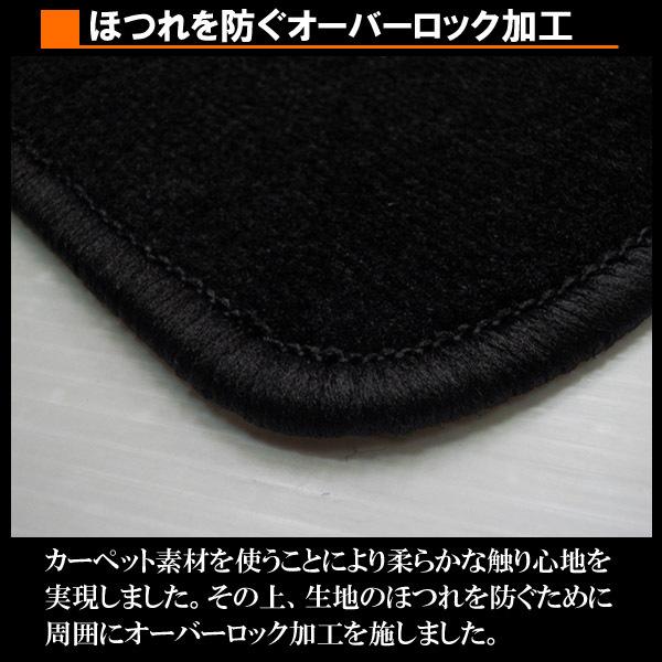 ランクル70 ランドクルーザー 5人乗り専用 黒フロアマット 1台分セット 