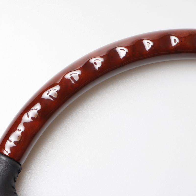 センチュリー GZG50 コンビハンドル 黒本革X茶本木目 コンビ