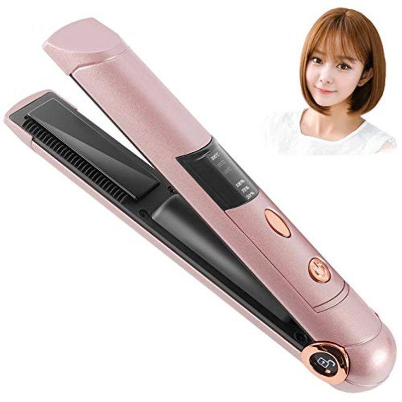 売れ筋 コードレス ヘアアイロン ストレートヘアアイロン 二重使用 Share Beautyミニアイロン 2500mah 携帯便利 三段階温度設定 最安値に挑戦 Turningheadskennel Com