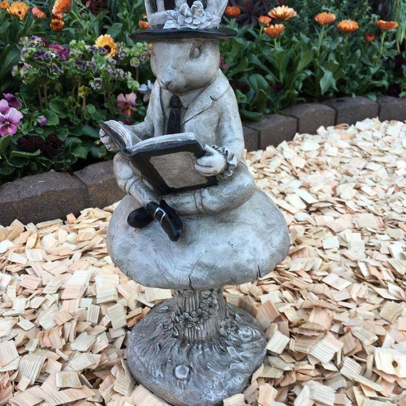 エクステリア フラワー うさぎのパーティーシリーズ フラワー No13 エクステリア ガーデニング用品 ガーデニング ガーデニング用品 きのこうさぎ ガーデニンググッズ G