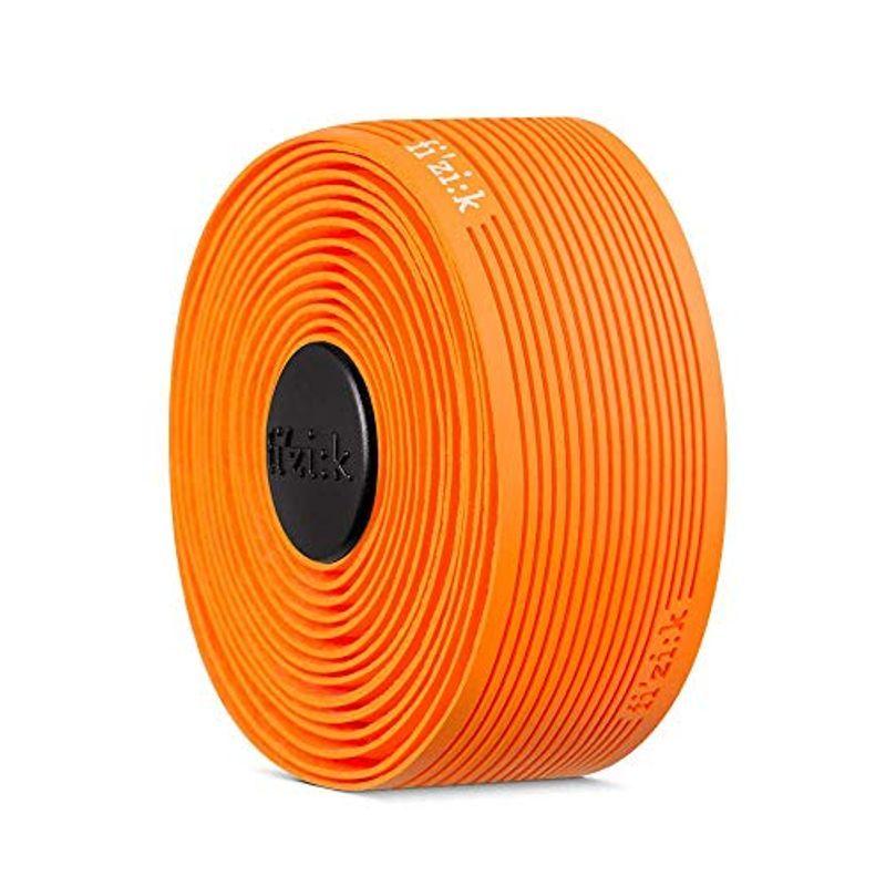 Fizik(フィジーク) Vento マイクロテックス タッキー(2mm厚) ネオンオレンジ グリップ、バーテープ