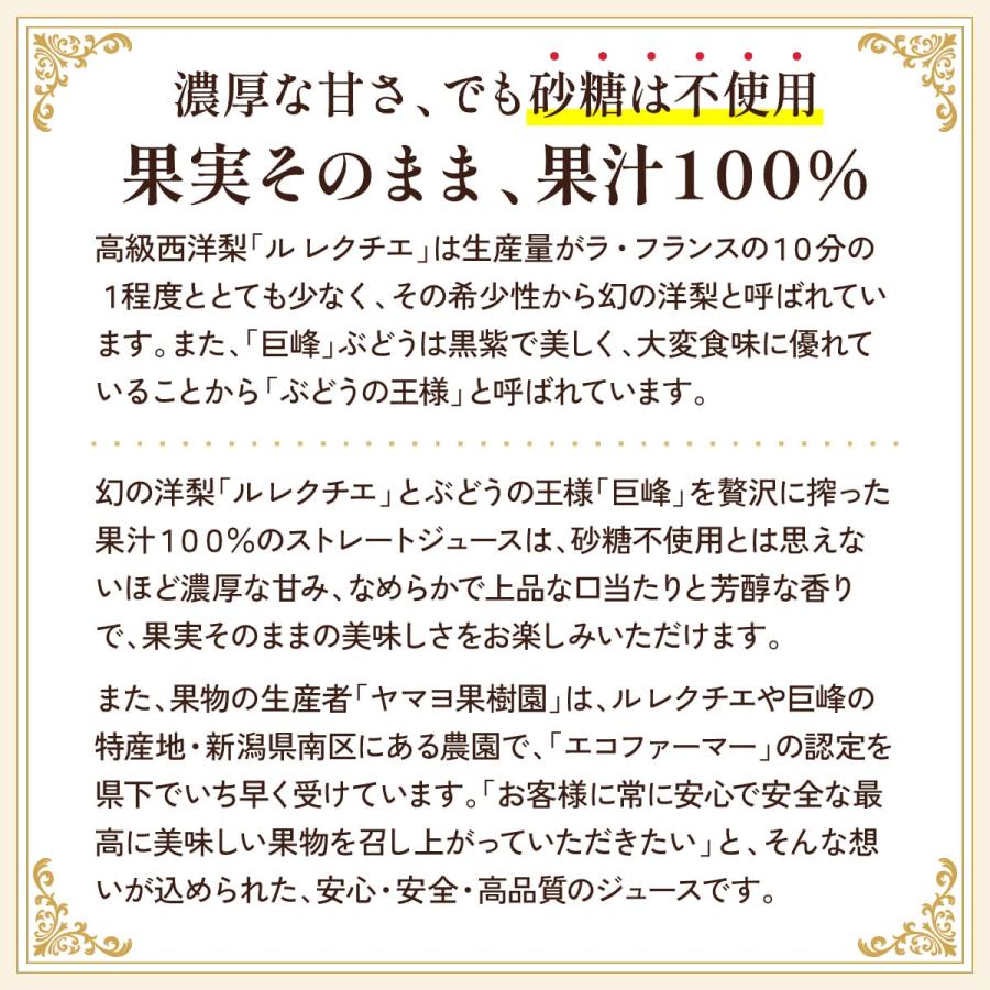 誕生日 プレゼント 長寿祝い 名入れ メモリアル新聞付き ギフト ノンアルコール 高級果実 ル レクチエ＆ぶどうジュース【500ml×2本セット】 |  | 15