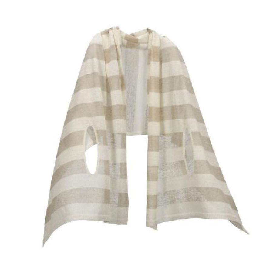 mino 夏 nico linen border 夏物 カーディガン ストール ボレロ mino 夏 nico linen border 夏物 カーディガン ストール ボレロ