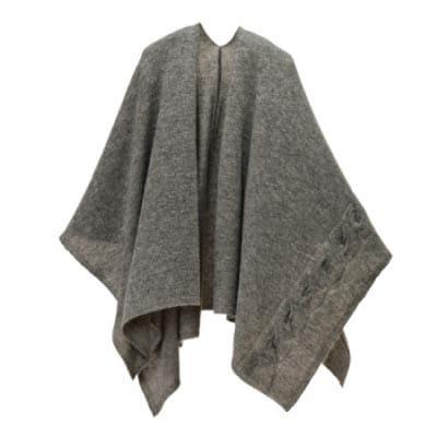 mino 冬 tate ベビーアルパカ&ウール ケーブル柄 カーディガン 秋冬物