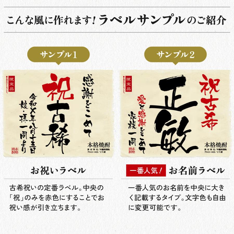 古希のお祝い 男性 女性 上司 名前入り ギフト 贈り物 生まれた日の