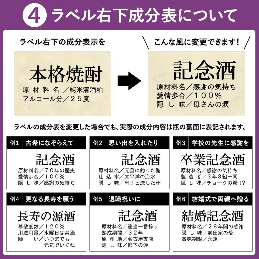 古希のお祝い 男性 女性 上司 名前入り ギフト 贈り物 生まれた日の新聞付き 紫色 焼酎 720ml 華乃桔梗 |  | 06