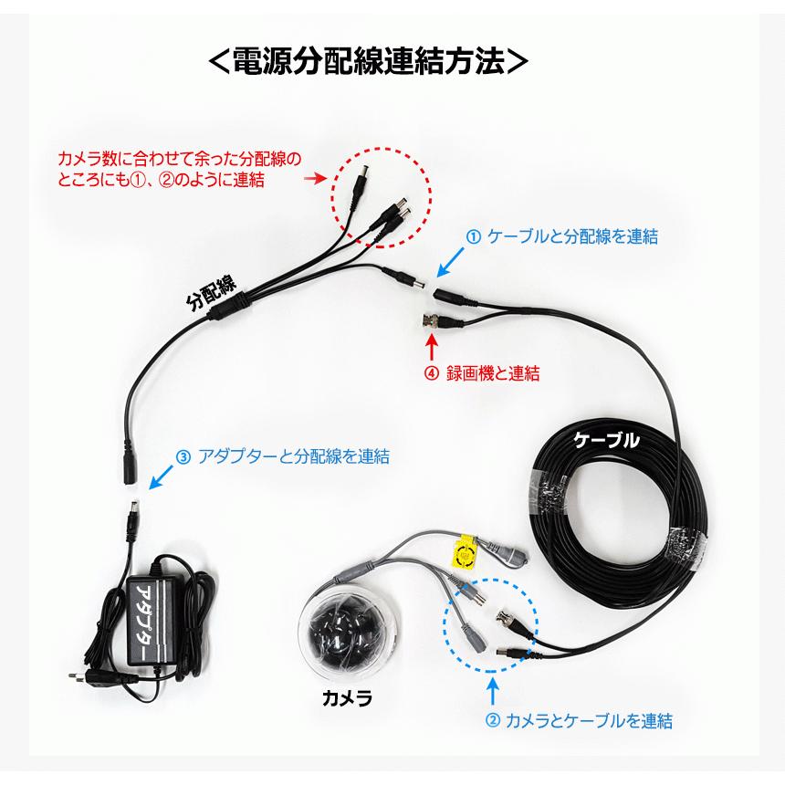 [HIKVISION][2M] 防犯カメラ 監視カメラ 屋外 屋内 200万画素 9〜16台 HDD 1T装着 2メガ 1TB iDS-7216HQHI-M1/S DS-2CE70DF3T-PF DS-2CE10DF3T-PF_6