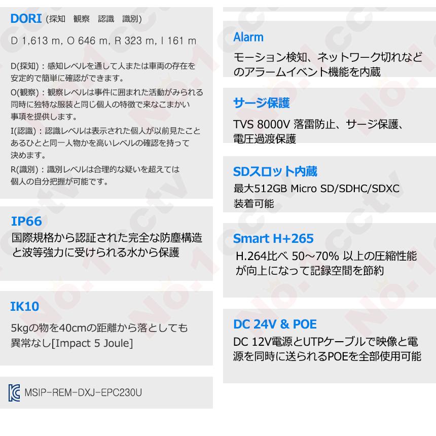[DAHUA] [IP-2M] 防犯カメラ 200万画素 夜間カラー PTZ 知能型AI IPカメラ SMD IVS 逆光補正 露出 Smart H.265+ SD49225DB-HNY 光学25倍ズーム_7