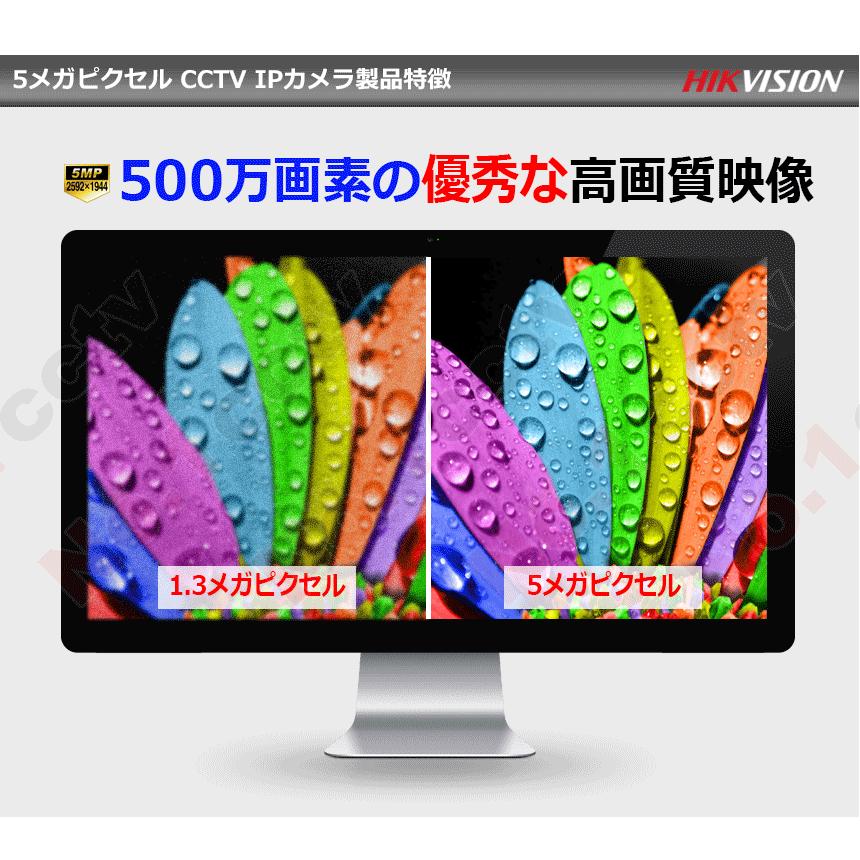 HIKVISION][TVi-5M] 防犯カメラ 監視カメラ 屋外 屋内 500万画素 高