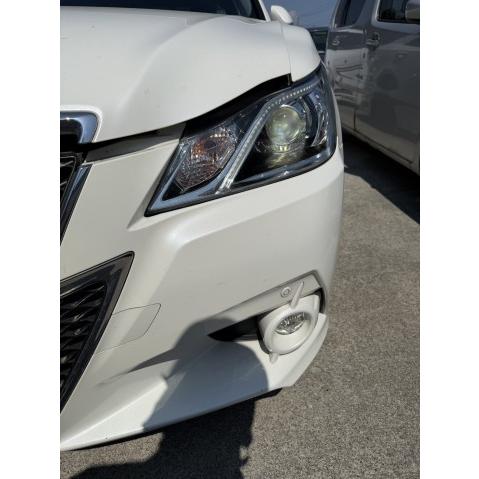 クラウン DAA-AWS210 左ヘッドランプASSY 2AR-FSE 062 30-401 81150-30E60 中古の画像