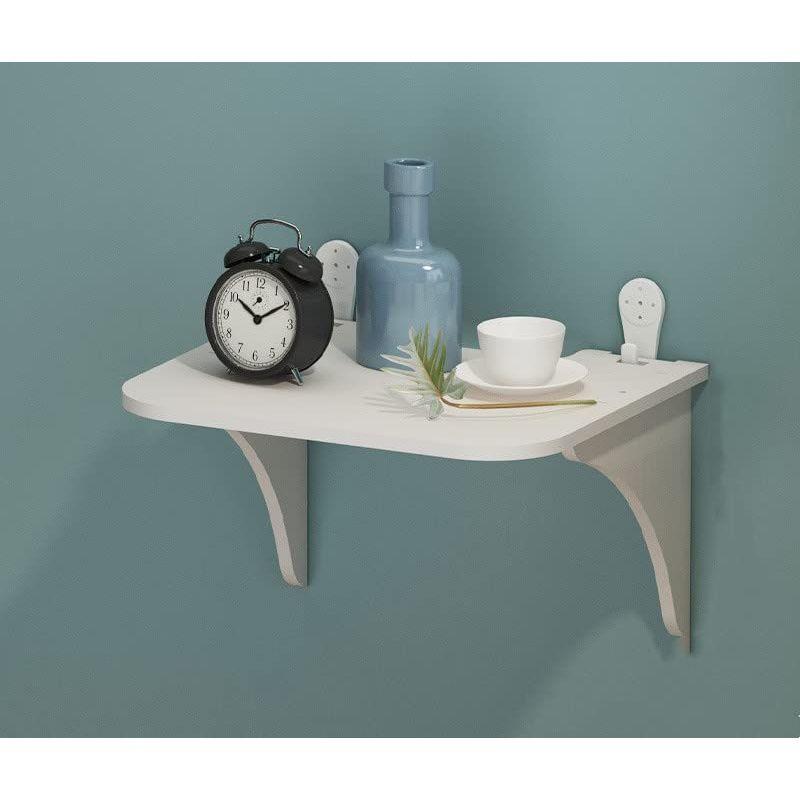 壁掛け 棚 ウォールラック 壁に穴のないプロジェクターブラケット、ルーターブラケット、ベッドサイドウォールシェルフ、フローティングシェルフ