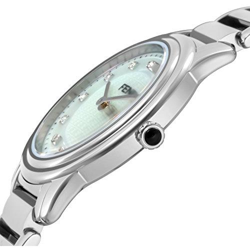 本物保証】[フェンディ] 腕時計 クラシコラウンド シルバー