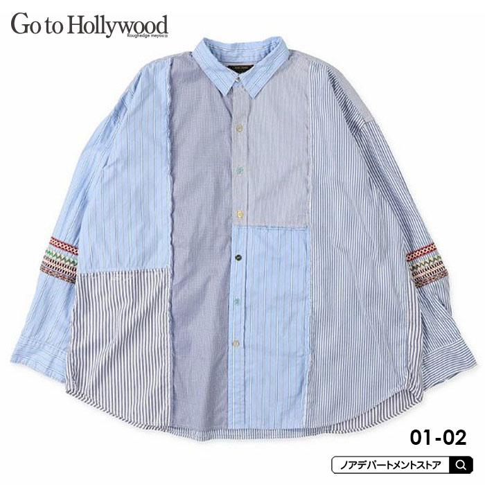GO TO HOLLYWOOD ストライプシャツ　01 GO TO HOLLYWOOD ストライプシャツ 01 GO TO HOLLYWOOD